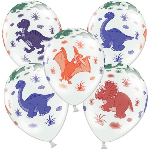 Fóliový balón DINOSAUR fólia HAPPY BIRTHDAY 1-99 narodeninová dekorácia HEL