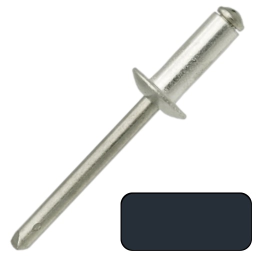 SLEPÉ NITY 4,8x10mm - FARBA RAL7016 - 100 KS