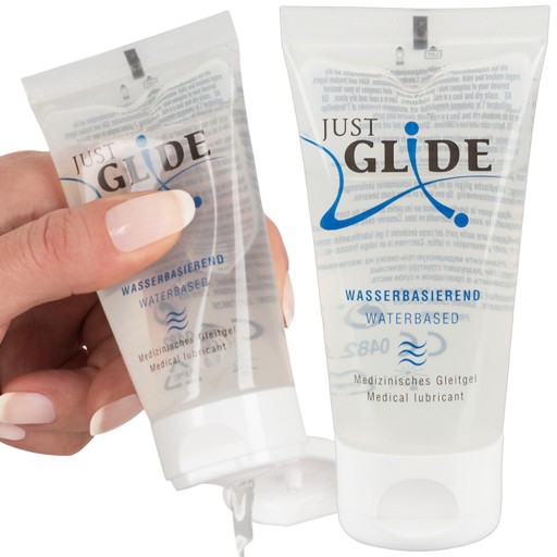 JustGlide Water intímny gél hustý lubrikant 50 ml