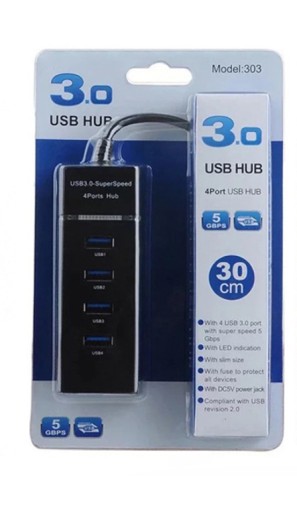 SPLITTER PORT SPLITTER HUB 4x USB 3.0