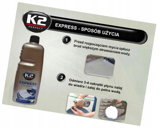 K2 EXPRESS EFFICIENT AUTOSHAMPOO 1000ml FV