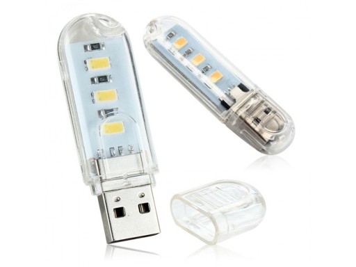 MINI LAMPA 3 LED USB konektor (2410)