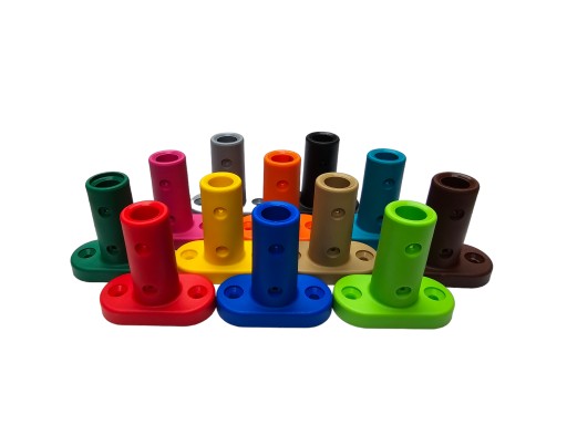 SUN - CONNECTOR Lano - T-nosník typ II PRE 16mm LANÁ - Tyrkysové TQ