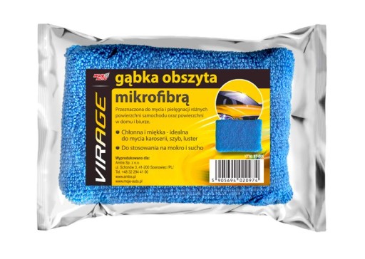 VIRAGE Špongia pokrytá mikrovláknom