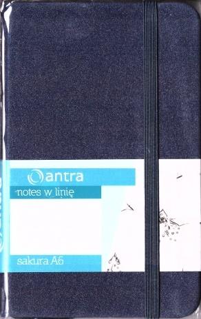 NOTEBOOK A6 LINE SAKURA NAVY BLUE ANTRA