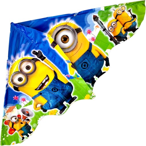 VEĽKÝ KITE PRE DETI MINIONS 120x60 CM XXL MINIONS GRU DRU + LINE