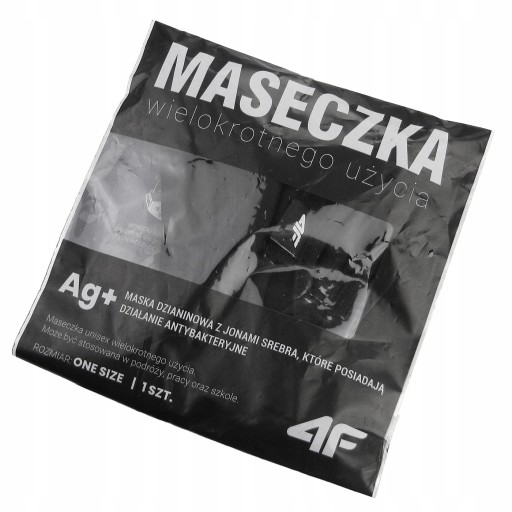 Ochranná MASKA 4F s iónmi striebra AG+, opakovane použiteľná