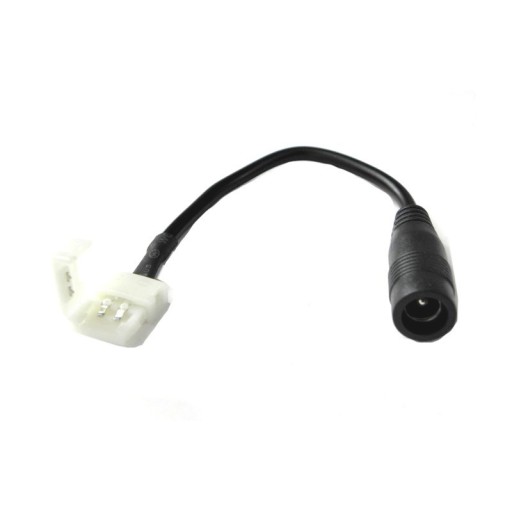 Konektor pre 10mm LED pásik na DC napájacom kábli