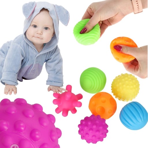 BALLS Nastavenie Soft SENSORY BLOCKS Zvuk