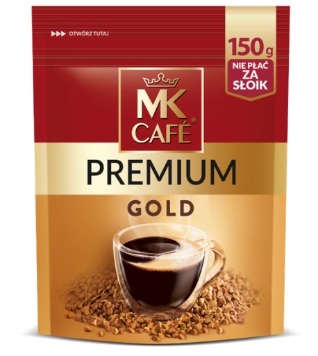 MK Cafe GOLD GOLD DELIKATNA instantná káva 150g