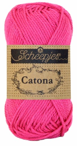 Priadza Scheepjes Catona 114 / 50 g šokujúca ružová