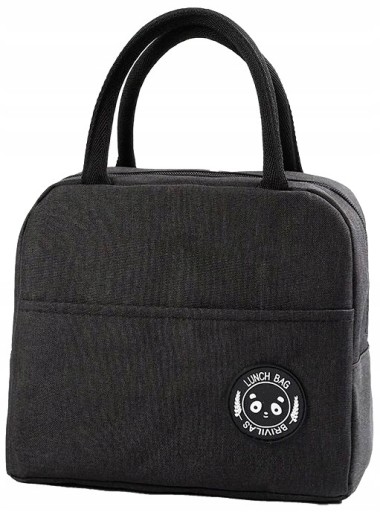 Termo taška LUNCH BOX, čierna, izolačná, taška na piknik