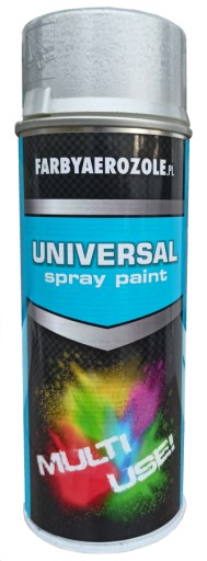 LAK FARBA S KLADIVÝM EFEKTOM STRIEBORNÁ SPREJ 400ML