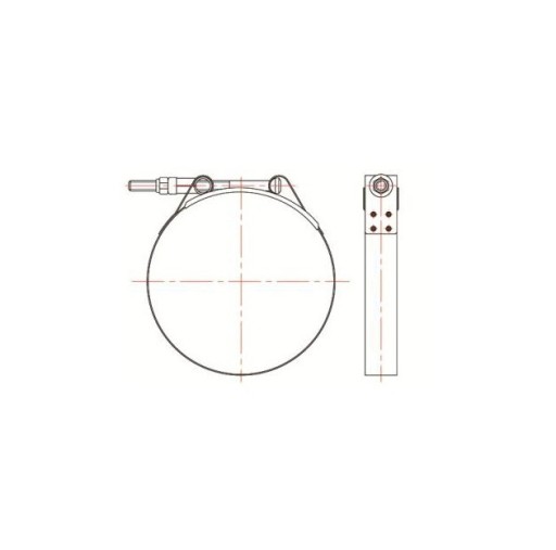 Nerezová svorka W4 T-Clamp PRO 79-87mm