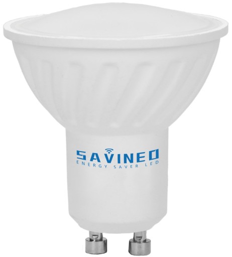 GU10 LED žiarovka 5W 470lm=50W Teplé svetlo 3000K 120° CCD CRI>80 Savin