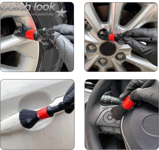 Sada na čistenie štetcov na detailing štetce na detailing 5 ks