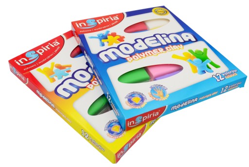 Modelovacia hmota Inspiria 12 farieb 9813