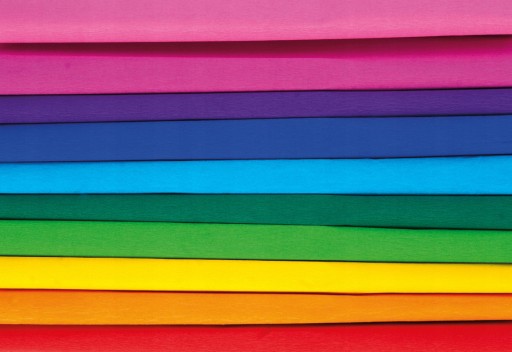 Happy Color krčený hodvábny papier 50x200 cm 10 roliek