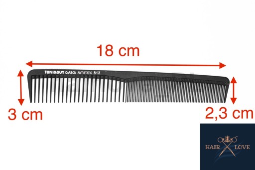 Hrebeň na strihanie vlasov Toni & Guy Carbon