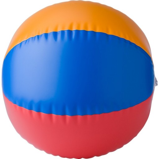 Nafukovacia viacfarebná PLÁŽOVÁ LOPTA 25 cm