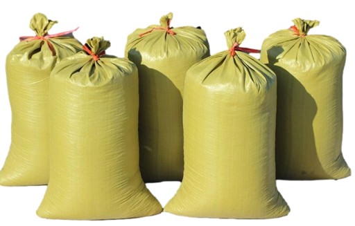 Polypropylénové vrecká PP 50x85 žlté