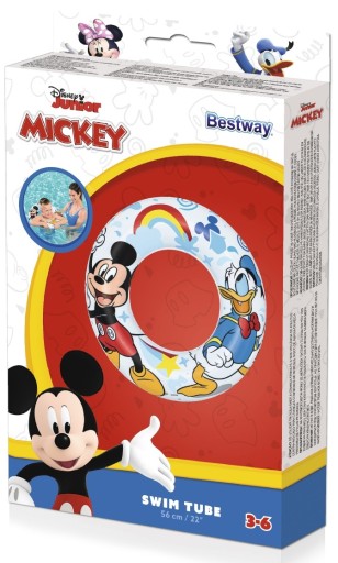 BESTWAY Nafukovací kruh do bazéna MICKEY