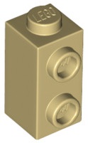 LEGO Brick 1x1 kolíky béžové (32952/6232135)