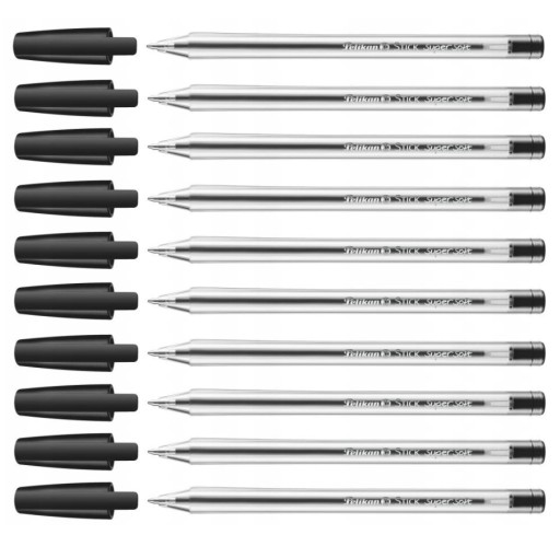 Perá Pelikan Sick Super Soft Black, 10 kusov