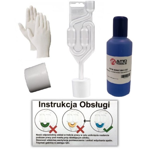 TESTER TESNENIA TESNENIA HLAVY CO2 50 TESTOV