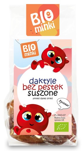 BIO DATLE BIO SUŠENÉ BEZ SEMIENKOV 100 g - BIOMINKI