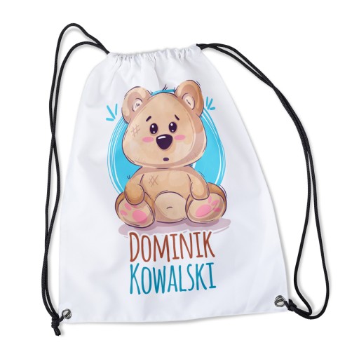 TAŠKA na batoh do škôlky s menom VEĽA vzorov