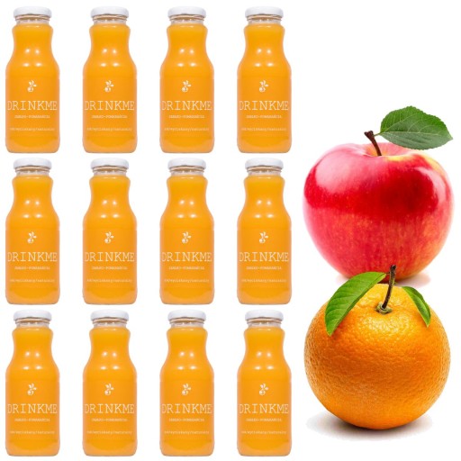 Drinkme jablkovo-pomarančový džús 250ml