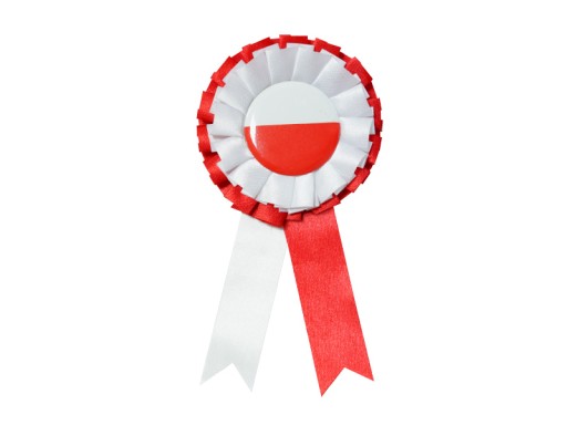 COTILION S POĽSKOU VLAJKOU, BIELA A ČERVENÁ