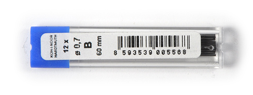 GRAFITOVÉ VLOŽKY KOH-I-NOOR 0,7 mm B