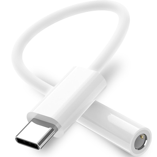 ADAPTÉR ADAPTÉROVÝ KÁBEL USB-C KÁBEL DO MINI JACK ZÁSUVKA NA SLÚCHADLÁ