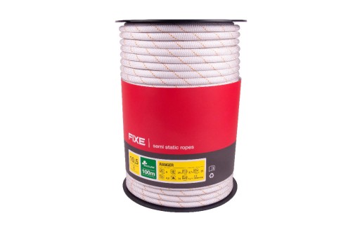 Lezecké lano RANGER 10.5 White Fixe