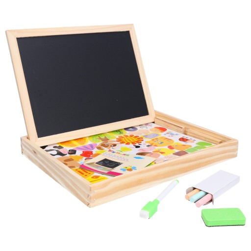 MAGNETICKÁ TABUĽA PRE DETI, edukačné magnetické puzzle zvieratká