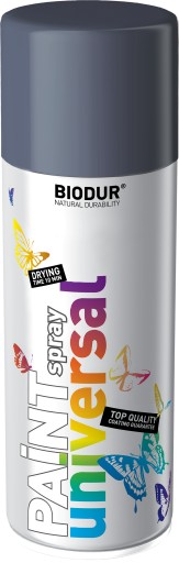 BIODUR 400 ML RAL 7024 GRAFITOVÁ ŠEDÁ