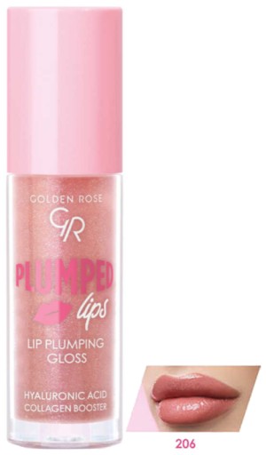 Lesk na pery Golden Rose Plumped Lips - 206