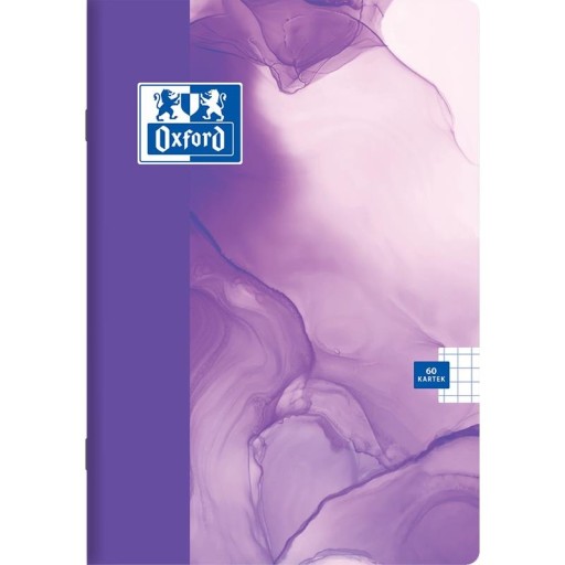 Oxford Paint kockovaný notebook A4 60 listov Mix