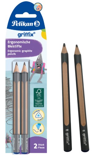 Griffix HB ceruzka 2 ks