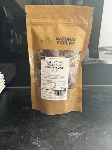 Ovocný snack banán mango ananás pitaya bez cukru 100% prírodný 100g