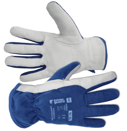 KOZIE PRACOVNÉ RUKAVICE SVETLÁ KRYTKA EUROSTRONG 820/9-L