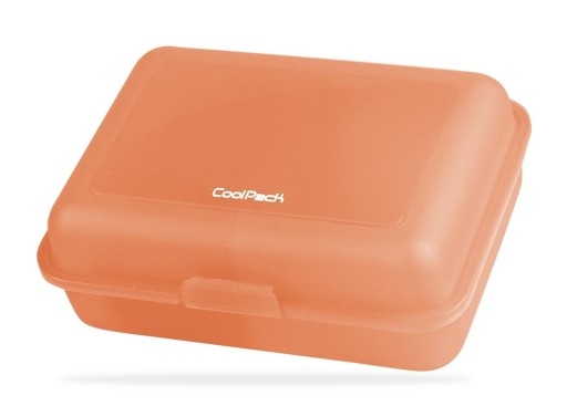 COOLPACK TRANSPARENTNÝ ORANŽOVÝ OBEDOVÝ BOX