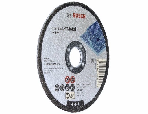 KORUNDOVÝ KOTOUČ NA KOVOVÚ OCEL 125/2,5mm BOSCH