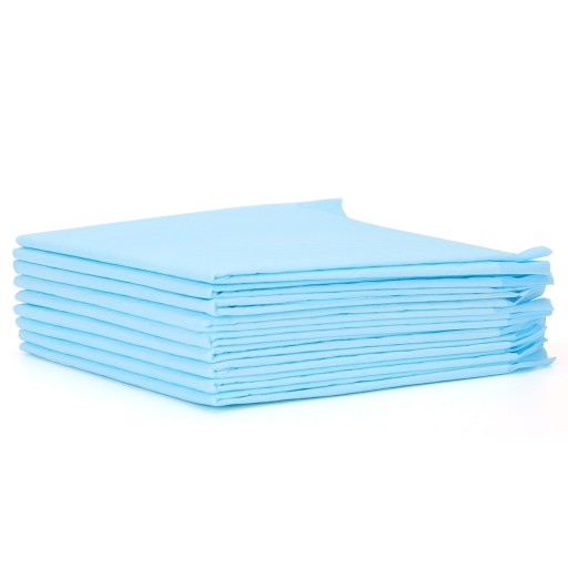 ABSORPČNÉ HYGIENICKÉ PODLOŽKY PRE PSA PRE ZVIERATÁ L 60X90 CM 10 KS