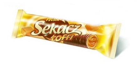 Sękacz toffee Wisła 32g v čokoláde (karamel)