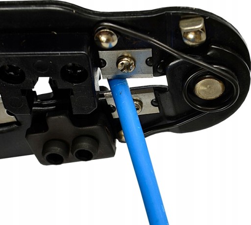 Krimpovací nástroj pre LAN RJ45 MODULÁRNE ZÁSTRČKY RJ-45 REZACIA FUNKCIA