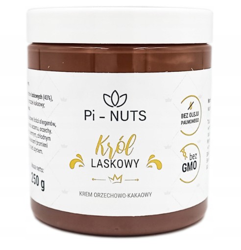 ORIEŠKOVÝ A KAKAOVÝ KRÉM, NATURAL KING HAZEL, 250g