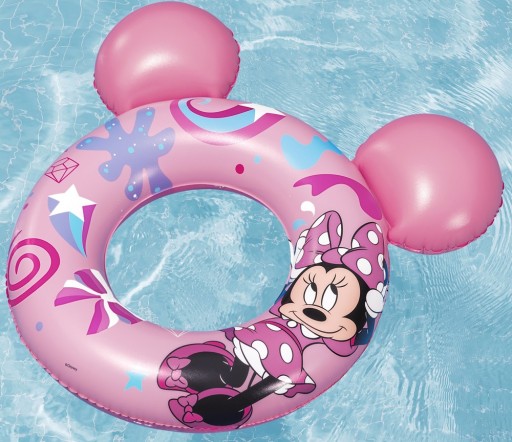 NAFUKOVACÍ PLÁVACÍ PRUH S ušami MINNIE MOUSE BESTWAY 9102N